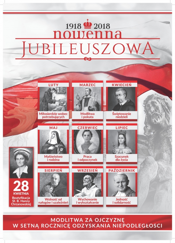 Nowenna Jubileuszowa – 13 Października 2018