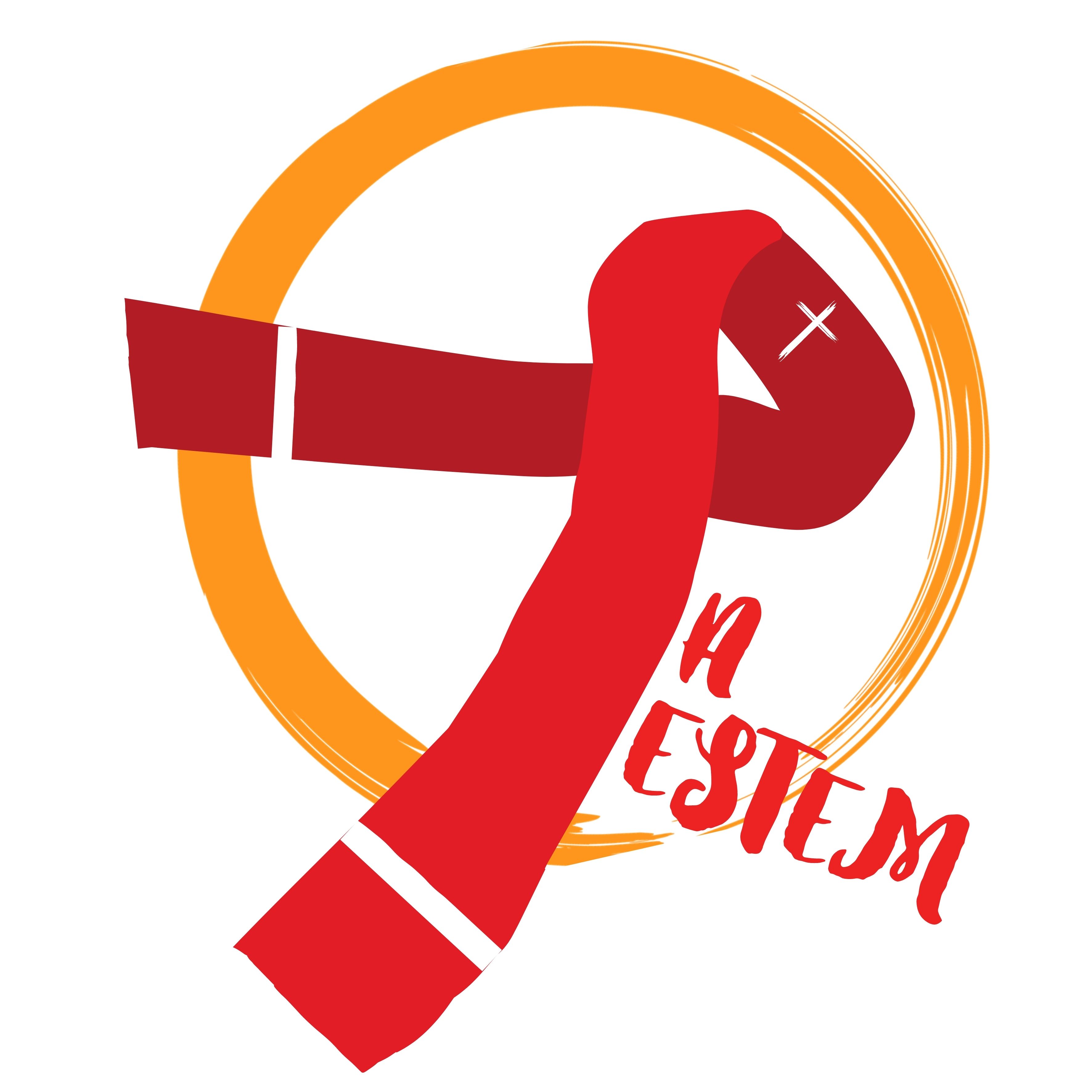 Logo JA JESTEM.beztła