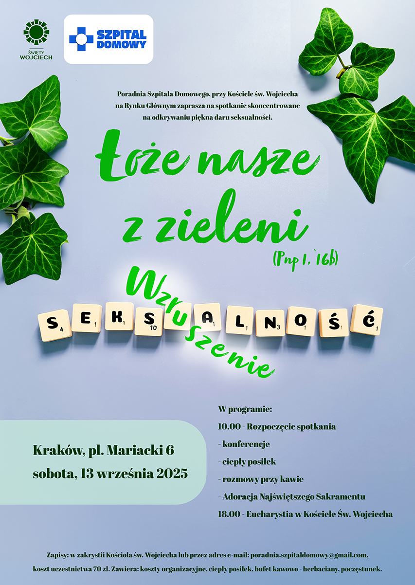 ŁOŻE NASZE Z ZIELENI (Pnp 1, 16b)