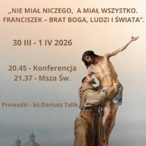 REKOLEKCJE PASCHALNE 2026