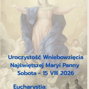 Uroczystość Wniebowzięcia NMP